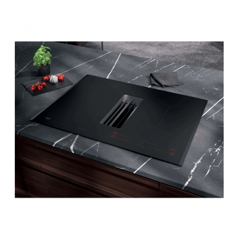 AEG TCH74B01FB Επαγωγική Εστία με Απορροφητήρα 70cm